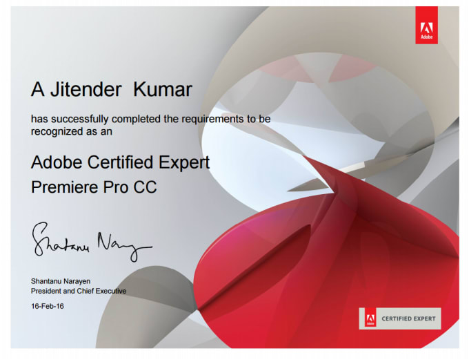 do any video or film editing work I am Certified Expert