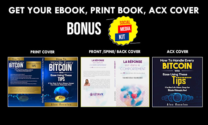 do book cover design, ebook cover design, KDP book cover design
