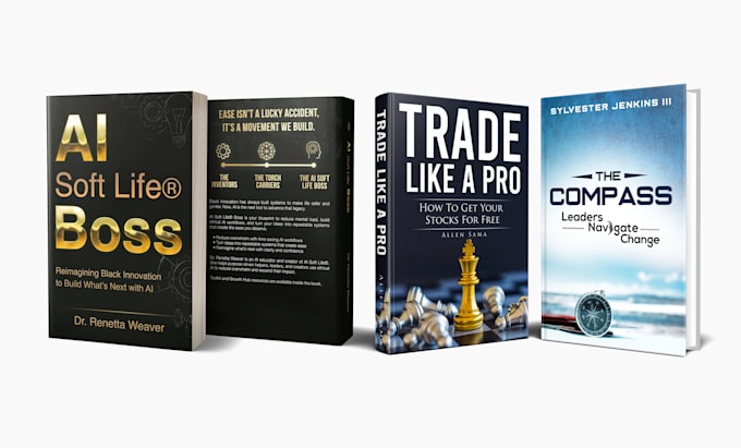 design professional book cover, ebook cover, KDP book cover