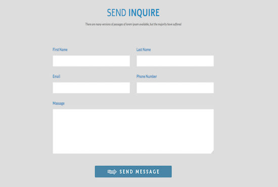 create PHP form with mysql database