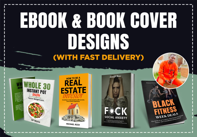 design your ebook and print book cover design in only 24hrs