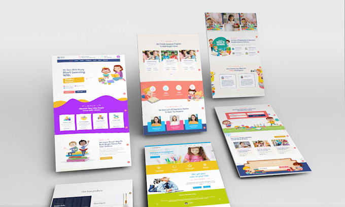 build a preschool, kindergarten, and daycare website