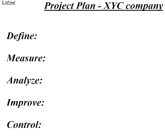 review your project plan or do a retail product comparison
