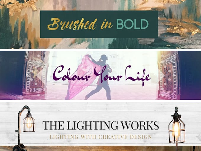 design PROFESSIONAL Website or Etsy banner