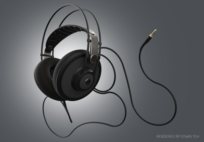 create detailed and realistic 3d rendering for your gadget
