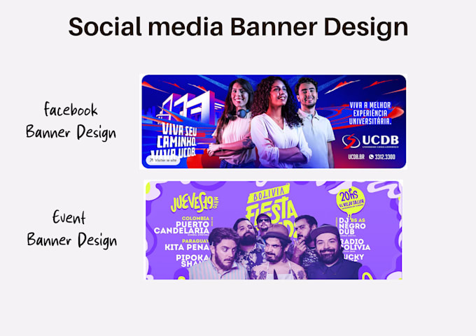 design a fancy facebook banner or socail media banner in 24h