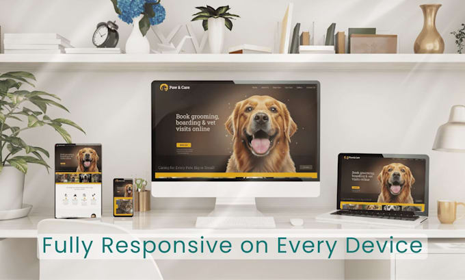 build a dog grooming, pet boarding or veterinary wordpress website