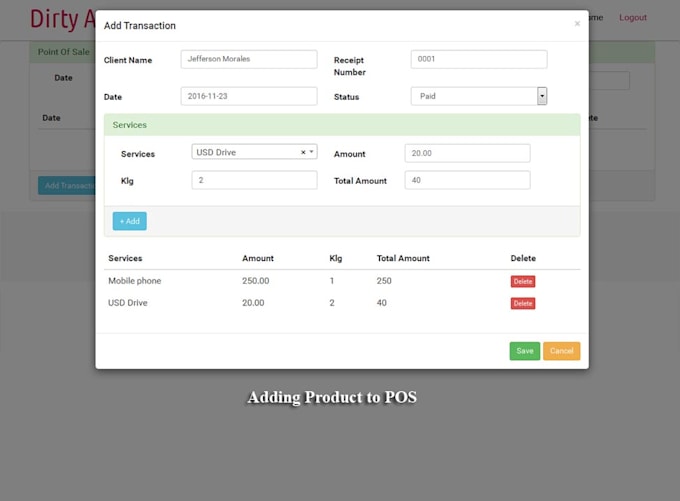 sell my customize pos system