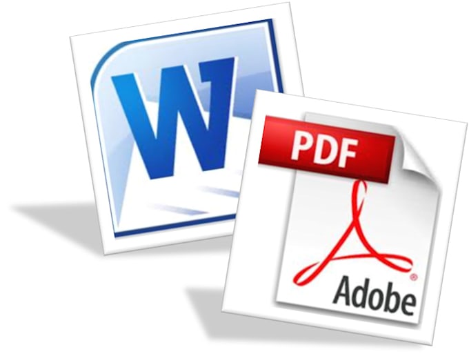 convert your Doc, Docx files to PDF in 4hrs