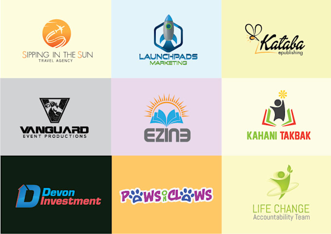 design minimalist logo and animation