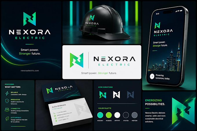 design minimalist logo design, brand identity and branding kit for your business