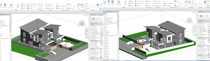 create 3d model with revit quickly