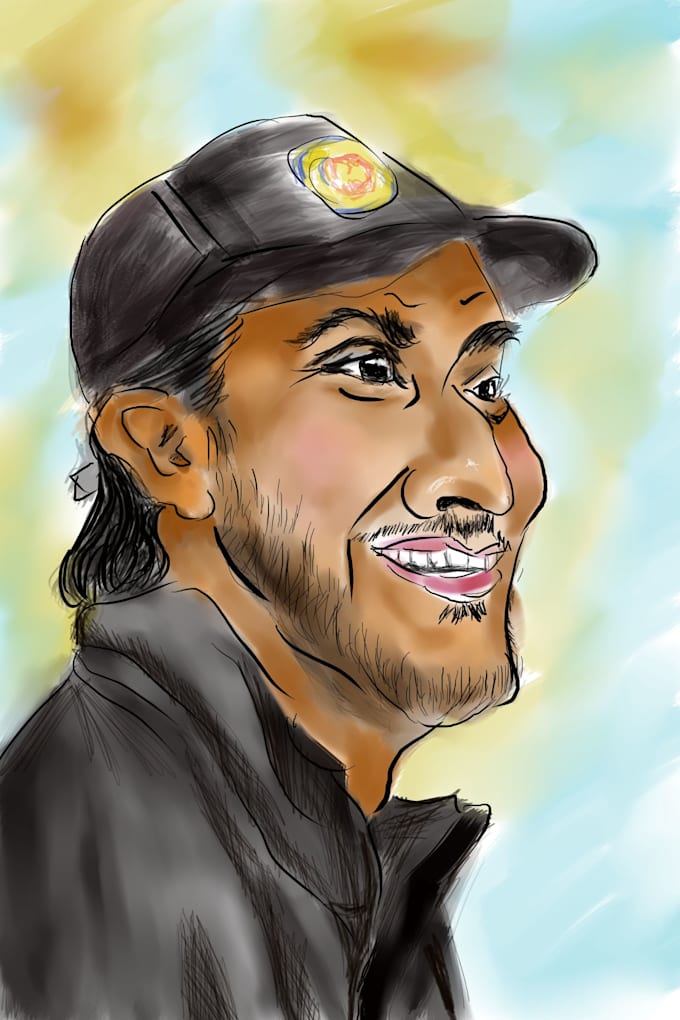 draw your caricature digital art