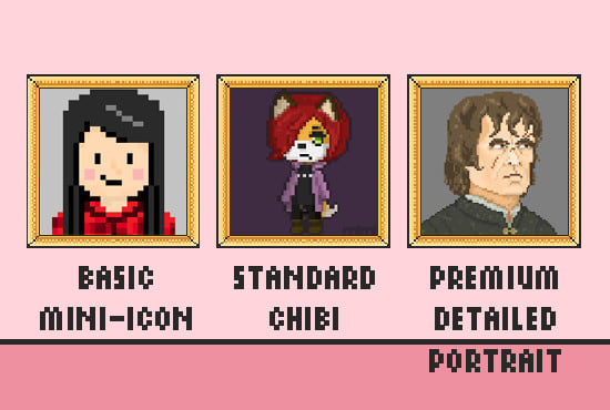 make pixel art for you