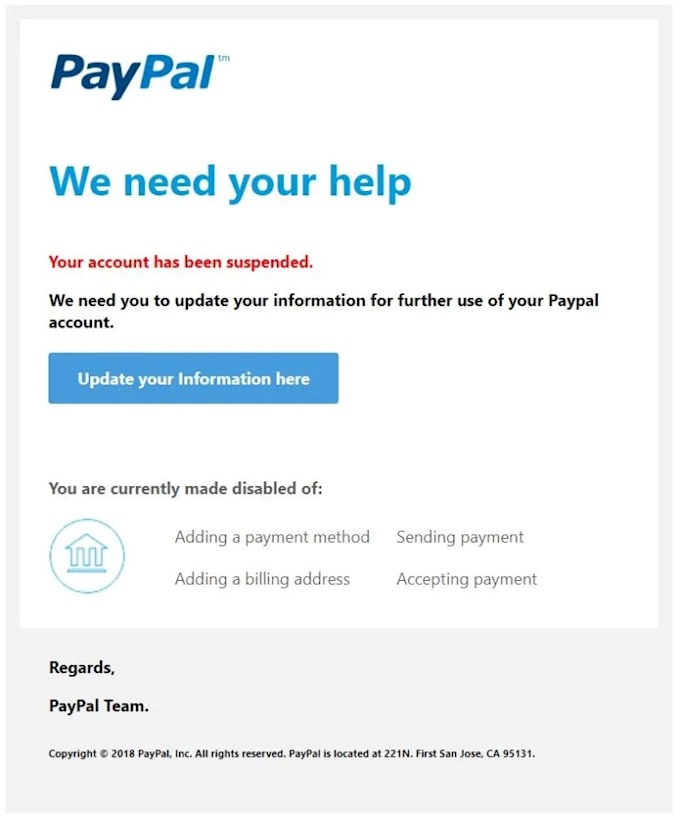 create a email template