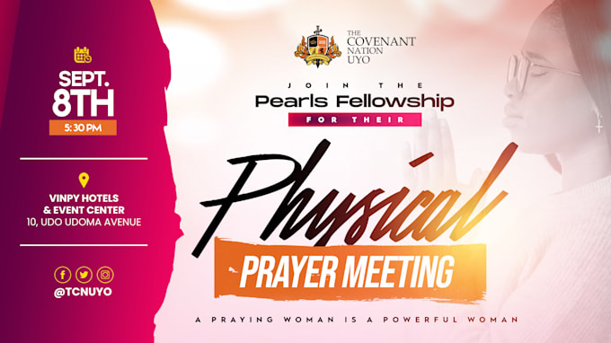 design an optimal church flyer