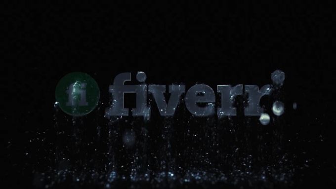 make water logo reveal video intro any 1 of 3 videos