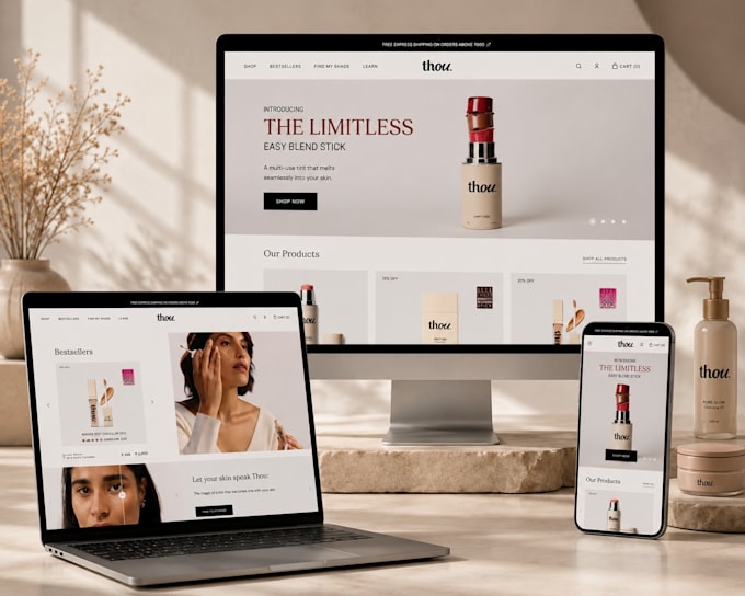 create modern ai powered shopify store design
