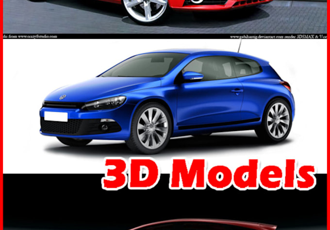 create a 3d model