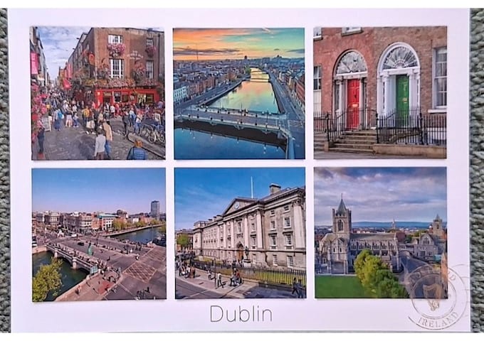 send you a postcard from ireland