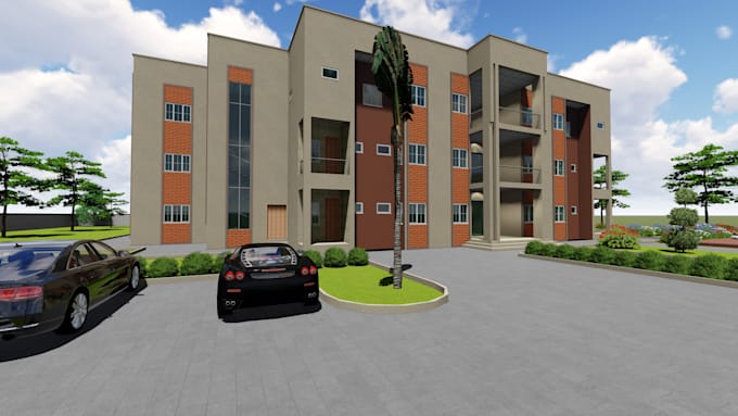 draw 2d and 3d autocad architectural drawing
