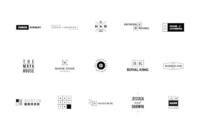 design unique,simple and professional minimalist logo