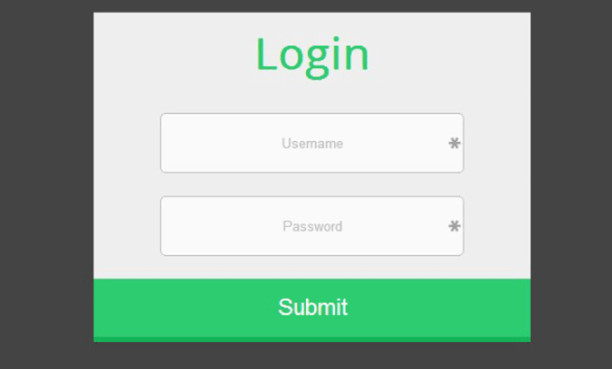 create secure php signup, login form with bootstrap