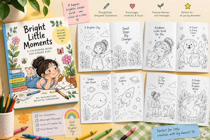 design educational or fun activity books