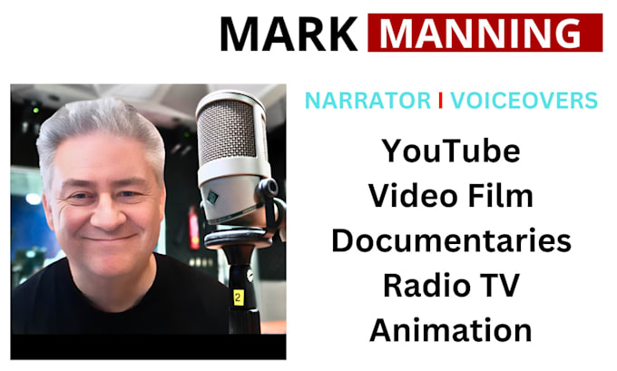 voiceover or narrate any business content fast