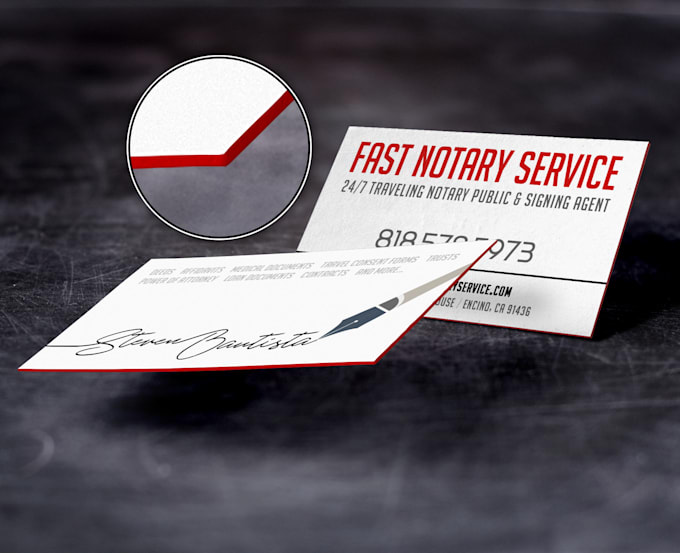 create a custom business card design