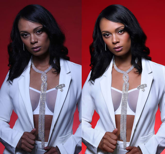 do high end portrait retouching, photo editing