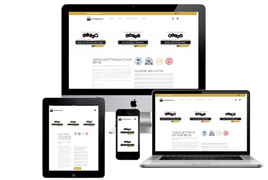 create professional and responsive wordpress website