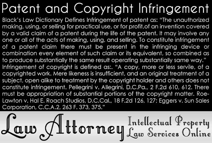 assist intellectual property infringement issues