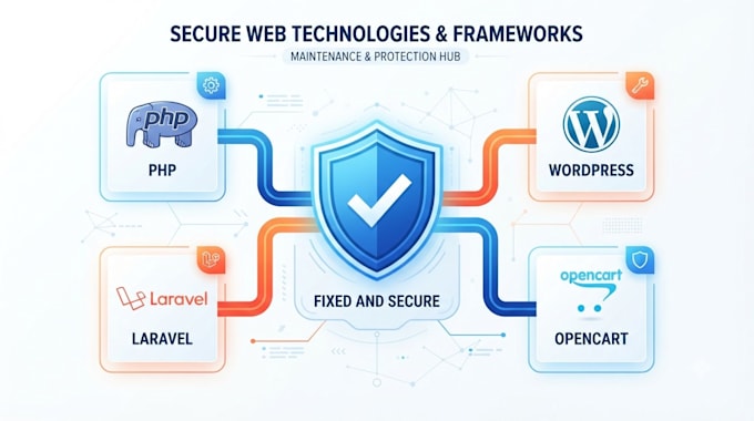 fix PHP, wordpress, laravel and AWS web application issues
