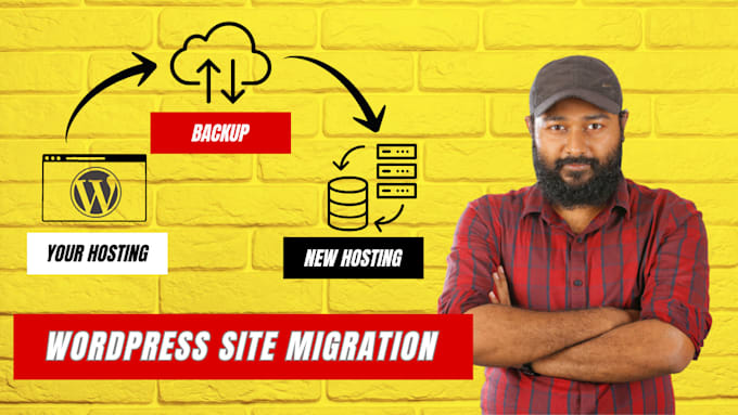 urgently migrate, transfer, backup, move wordpress site within 24hrs