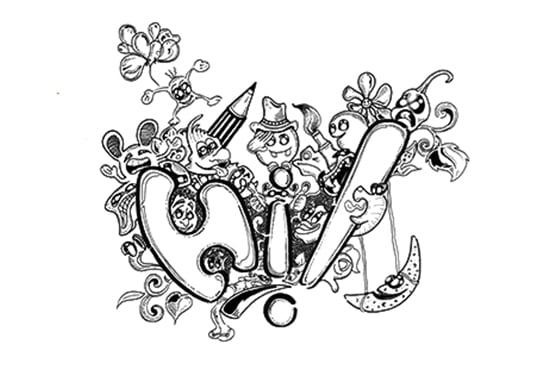 do fun doodle art for you
