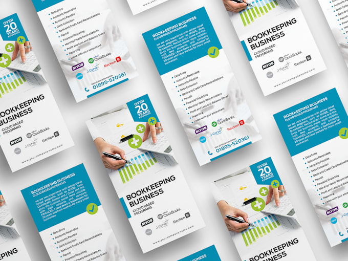 do dl flyer or rack card design