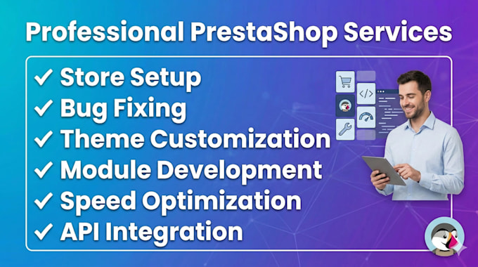 develop, customize, or fix bugs in your prestashop 8 and 9 store