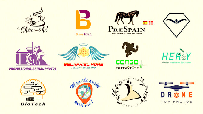 create a minimalist logo with unlimited revisions