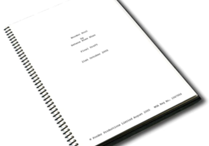 write a 15 page screenplay for your short film