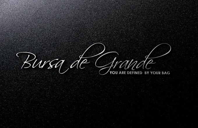 design elegant signature and calligraphy logo