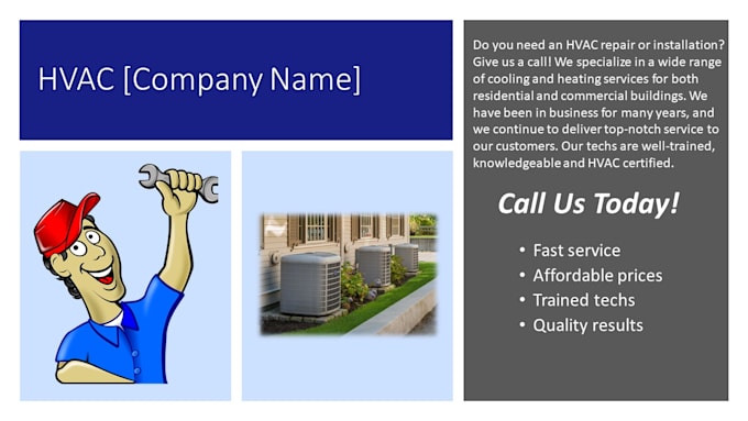 write your hvac blog or article