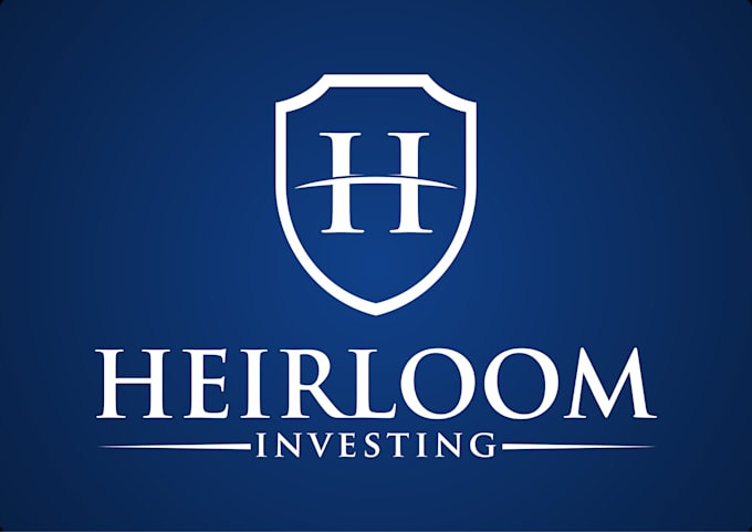 design unique modern custom text business logo design