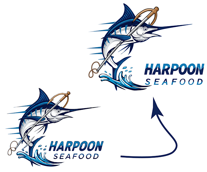 redesign or redraw or cleanup your graphics or logo