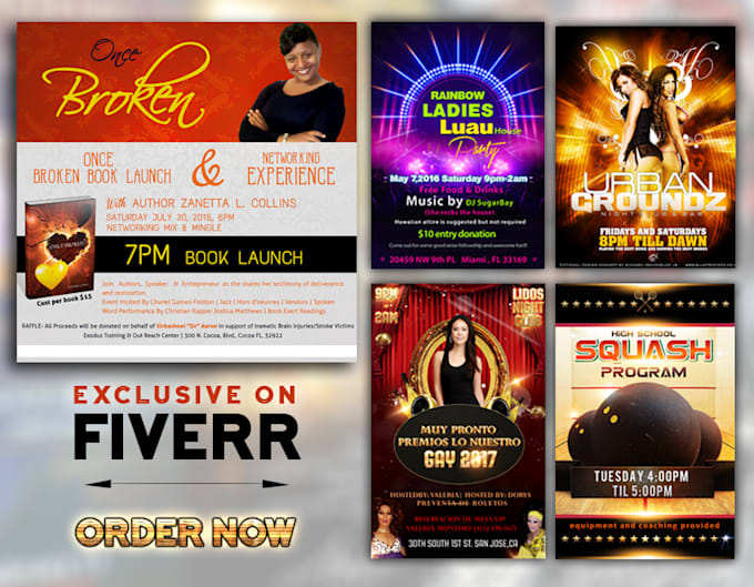 design flyer, poster for print and digital use