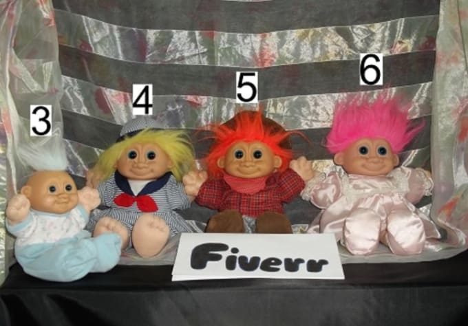custom troll doll