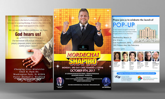 design a flyer for any event