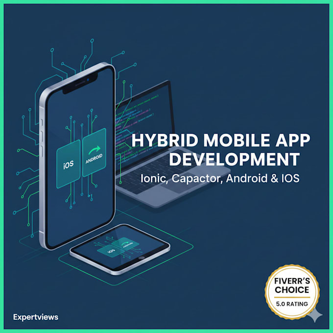 develop mobile app on ionic capacitor for ios and android