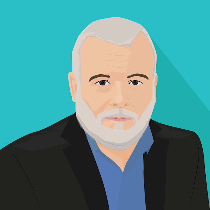 make flat avatar from your photo