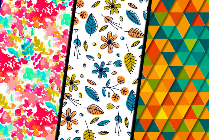 design seamless vector patterns repeat textile fabric prints